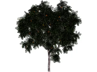 Zitronenbaum 3D Model preview