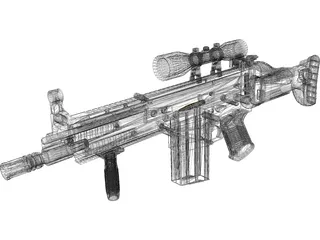 Scar-H 3D Model preview