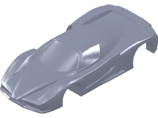 Ferrarri Enzo Body 3D Model preview