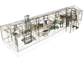 Home Mobile 16 Wide 3D Model preview