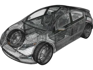 Chevrolet Volt 3D Model preview
