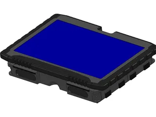 Tectra Getac v100 Laptop 3D Model preview