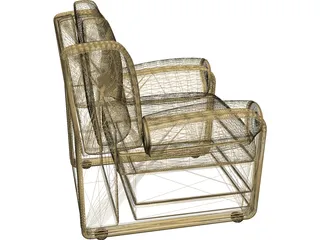 Armchair 3D Model preview