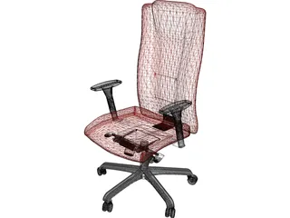 Armchair 3D Model preview