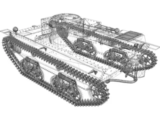 T-38 3D Model preview