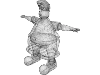 Fatty Boy 3D Model preview