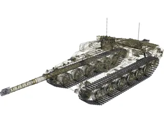 Challenger 3D Model preview