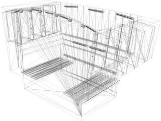 Stage 3D Model preview