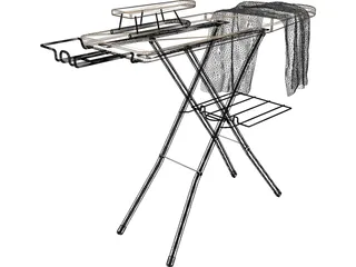 Ironing Board 3D Model preview