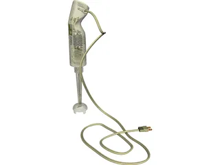 Hand Mixer Moulinex 3D Model preview