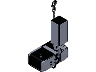 C.O.W. Chainhoist 1000kgs 3D Model preview