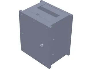 Aluminium Injection Mold 3D Model preview