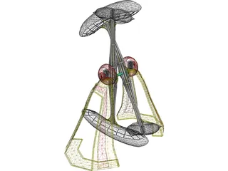 Banana Ride 3D Model preview