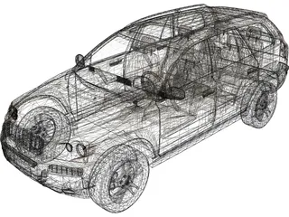 Volvo XC90 3D Model preview