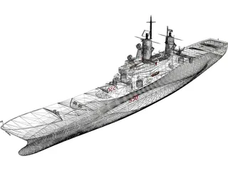 Venetto Ship 3D Model preview