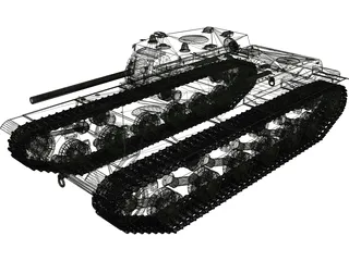 KV-1 3D Model preview