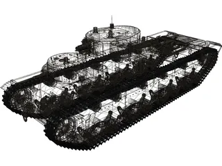 T35A 3D Model preview