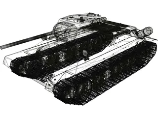 T34 (1977) 3D Model preview