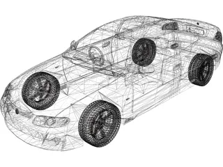 Holden Monaro 3D Model preview