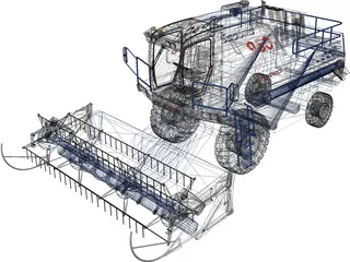 Thresher 3D Model preview