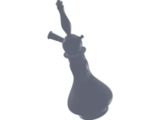 ELG Hookah 3D Model preview