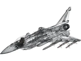 J-10C 3D Model preview