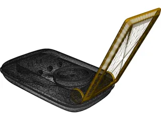 Star Trek TOS Communicator 3D Model preview