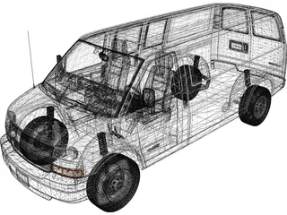 Chevrolet Express 3D Model preview