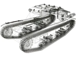 CV 35 3D Model preview