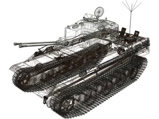 Panzer AA 3D Model preview