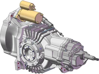 Mendeola 2D Transmission 3D Model preview