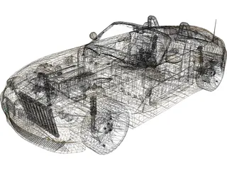 BMW Z4 3D Model preview
