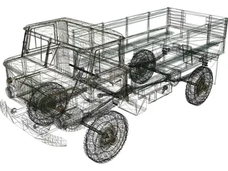 GAZ-66 3D Model preview