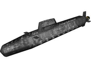 HMC Astute S119 3D Model preview
