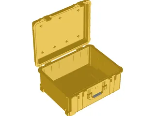 Pelican Case Model 1610 3D Model preview