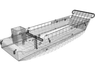 Landingcraft 3D Model preview