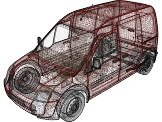 Ford Transit 3D Model preview