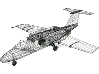 SAAB 105 SK60 3D Model preview