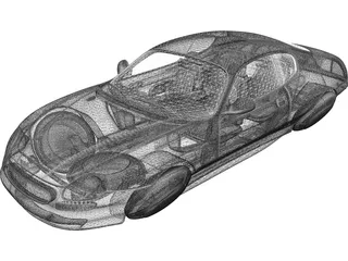 Hovercar 3200ZA 3D Model preview