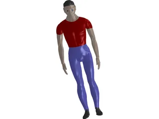 Man 3D Model preview