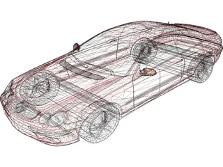 Mercedes-Benz SL-Class 3D Model preview