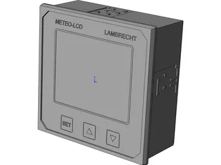 DCU METEO-LCD 3D Model preview