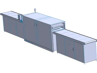 Solarpanel Laminator 3D Model preview