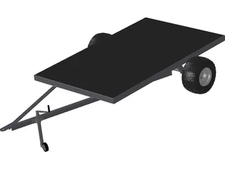 Trailer 3D Model preview