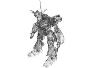 MS-18E Kampher 3D Model preview