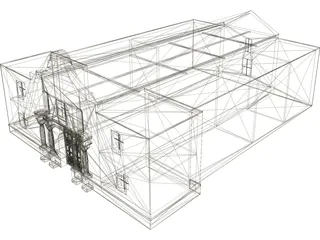 Alamo 3D Model preview