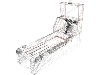 Skeeball 3D Model preview