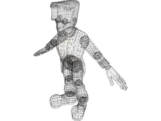 Frankenstein 3D Model preview