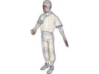 Catcher [+Outfit] 3D Model preview