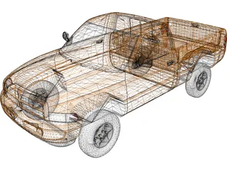 Dodge Ram (1997) 3D Model preview
